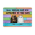 Colorful Wood Texture Cat Welcome Personalized Doormat